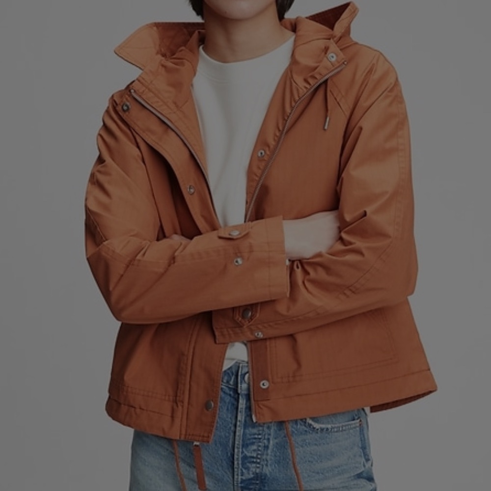 Gap lightweight orange Water repellant jacket